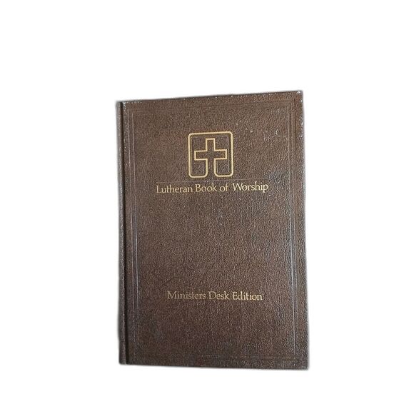 Lutheran Book of Worship Minister’s Desk Edition 1978 Third Printing 1983 - Picture 1 of 4